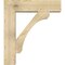 Ekena Millwork Legacy Block Rough Sawn Bracket w/ Offset Brace, Douglas Fir, 8"W x 30"D x 34"H BKT0806X30X34LEC05RDF - alternate 3